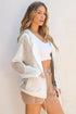 'Thea' Patchwork Long Sleeve Jacket - Celes Fashion
